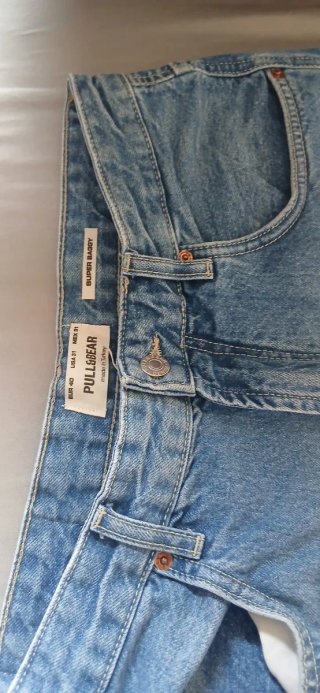 Bermudas vaqueras Pull&Bear Super Baggy