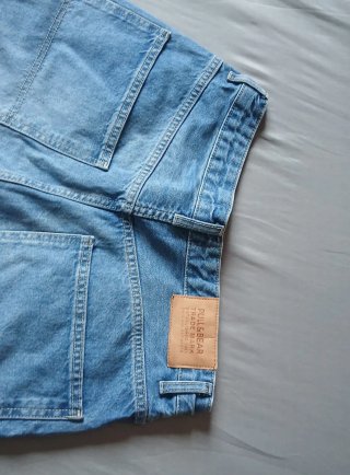Bermudas vaqueras Pull&Bear Super Baggy
