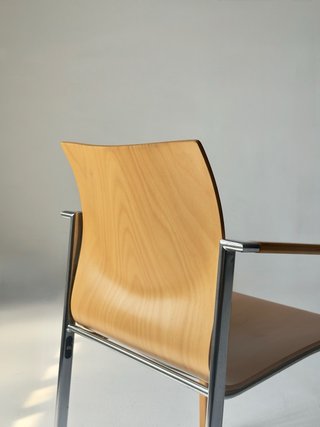 Silla postmoderna Oken 1990 vintage
