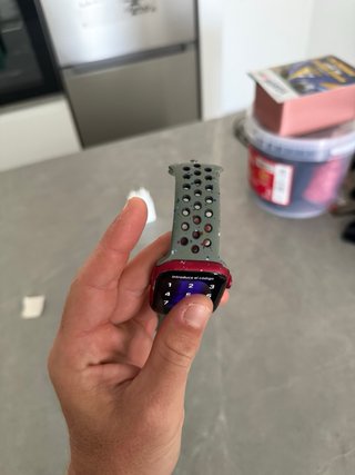 Apple Watch Series 7 + Cellular 45mm Verde/Rojo
