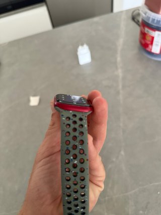 Apple Watch Series 7 + Cellular 45mm Verde/Rojo