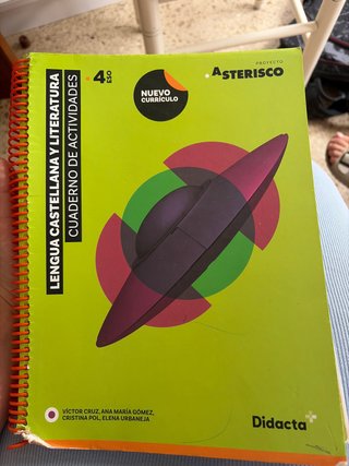 Lengua castellana y literatura, 4 ESO, Proyecto...
