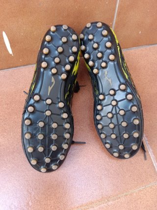 Zapatillas Fútbol Joma Supercopa Negras Amarillas
