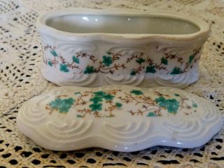 Set toeletta vintage in ceramica Guillen