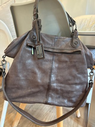 Bolso de piel Uterqüe