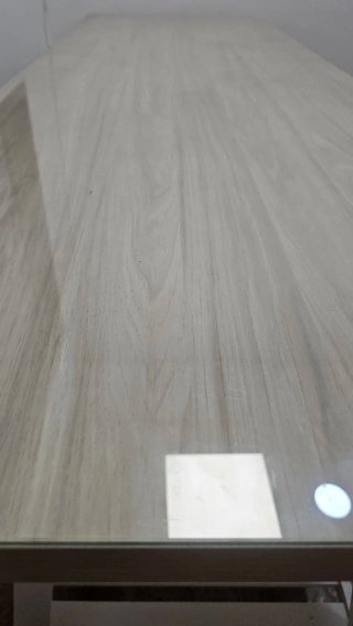 MESA OFICINA a medida con cajonera y cristal perf