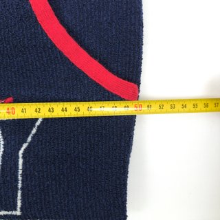 Soviet Vintage Olympic Knit Tank Top Blue Red