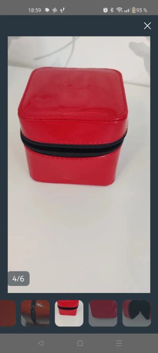 Joyero Tous Rojo