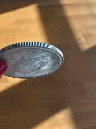 Moneta in Argento del Bahrain 500 Fils 1968