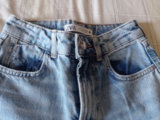 Pantalones Zara rotos mujer