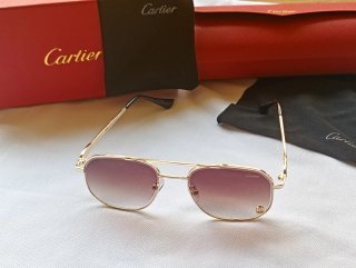Gafas Aviador Cartier Oro Rosa