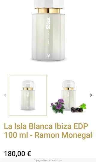 Perfume Ramon Monegal Ibiza LaislaBlanca