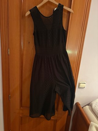 Mono elegante encaje semitransparente