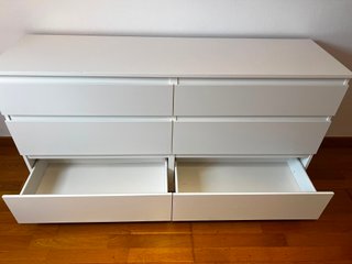 Cómoda IKEA MALM 6 cajones