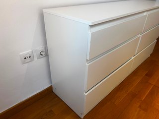 Cómoda IKEA MALM 6 cajones
