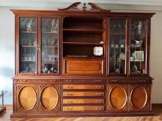 Mueble de salón madera noble