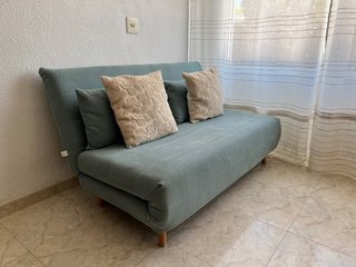 Divano Letto Nio Maison du Monde Verde Acqua