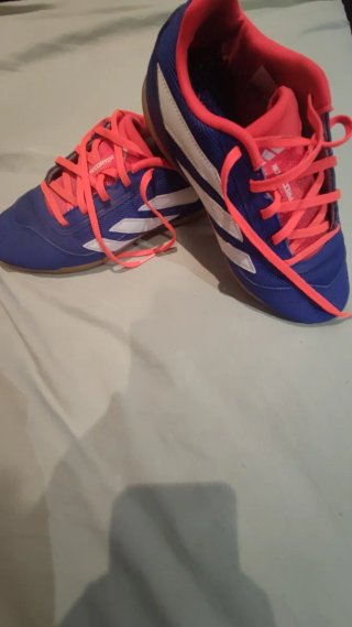 Zapatillas Adidas Predator Futbol Sala Azul/Rosa