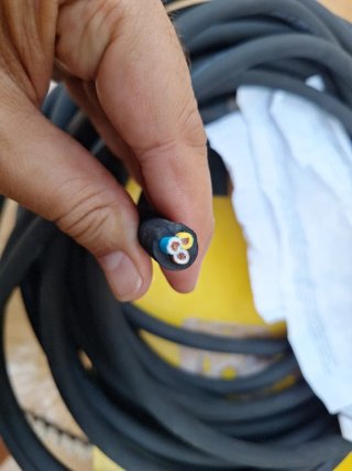 Cable H07RNF 3x2.5 Negro