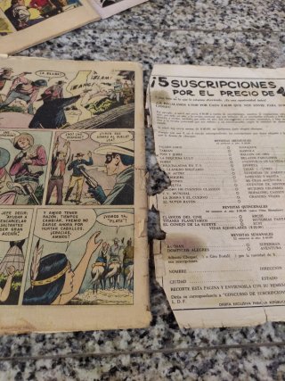Revistas comic novaro colección