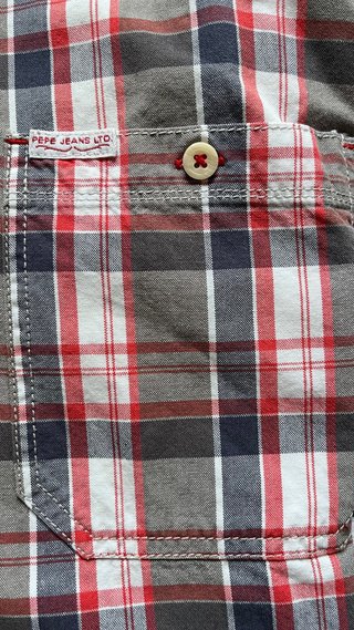 Camisa Pepe Jeans cuadros M/38-40