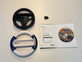 Pack Nintendo Wii Negra + Mario Kart