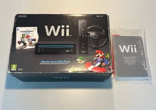 Pack Nintendo Wii Negra + Mario Kart
