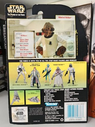 Figura Star Wars Admiral Ackbar TPOTF 3'75