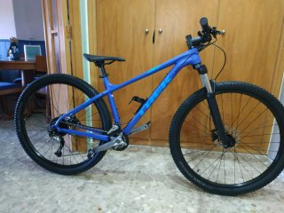 Bicicleta de Montaña Trek Azul