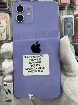 iPhone 12 64GB Morado - Segunda Mano
