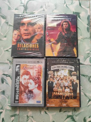 DVDs Varios Hitchcock y Westerns - Precio Individu
