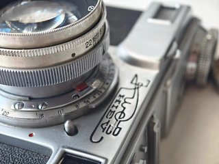 Cámara telemétrica soviética Kiev 2 (Contax) (1955