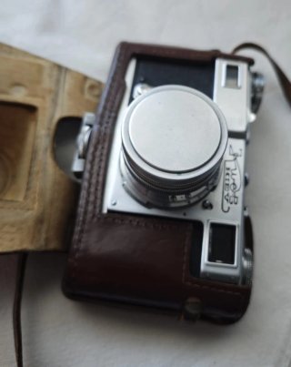 Cámara telemétrica soviética Kiev 2 (Contax) (1955