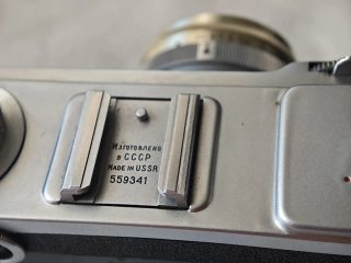 Cámara telemétrica soviética Kiev 2 (Contax) (1955