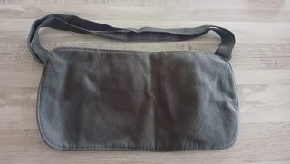 Riñonera de viaje plana Samsonite gris
