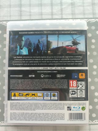 GTA V PS3 PAL España