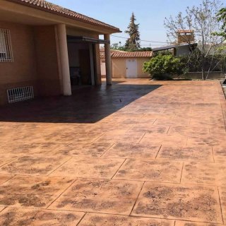 Pavimento Hormigón Impreso Decorativo