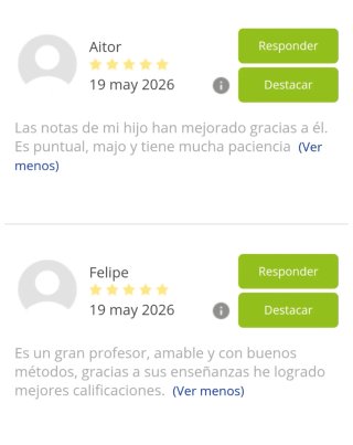 CLASES PARTICULARES || PRIMARIA, ESO Y BACHILLER