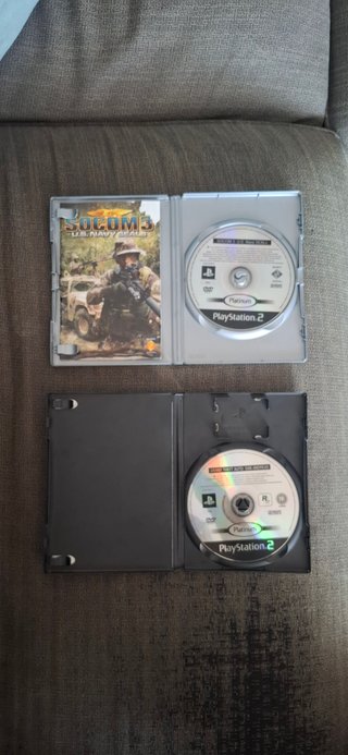 Pack 2 Juegos PS2: GTA San Andreas y Socom 3