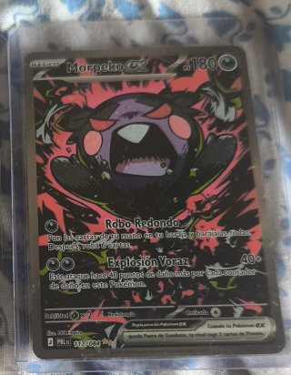 Morpeko EX 117/084 Carta Pokémon