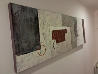 Cuadros Decorativos Abstractos con relieve
