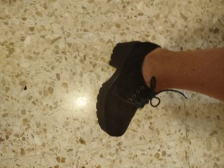 Zapatos Cool negros plataforma