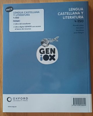Lengua castellana y literatura Geniox