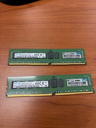 2x 8GB DDR4 ECC Server RAM (16GB Total) Samsung