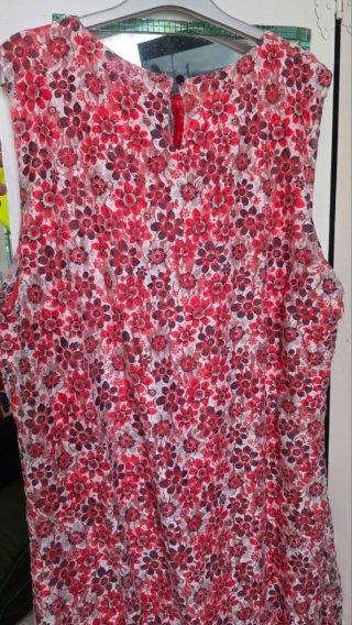 Vestido estampado floral