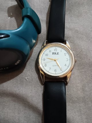 Relojes FAZ Negro y Turquesa