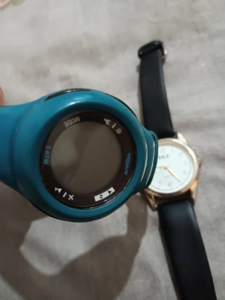 Relojes FAZ Negro y Turquesa