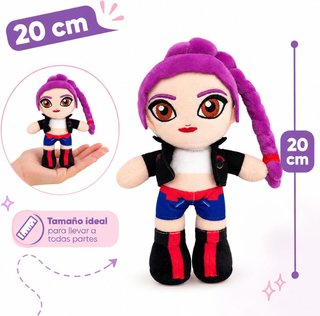 Peluche K-Pop Music Lila 20cm
