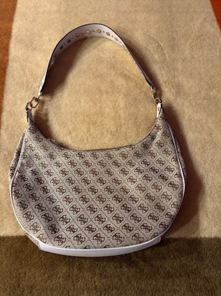 Bolso Guess Beige y Blanco