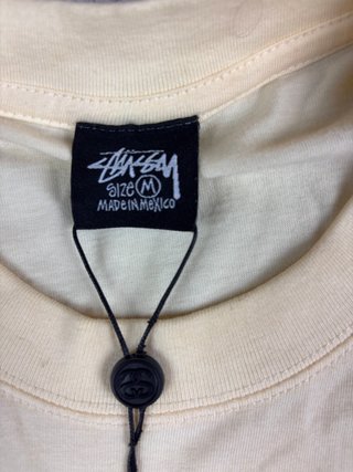 Camiseta Stussy Beige Talla M Estampado Dados